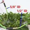 imageHQMPC 2 Sets Garden Hose Adapter Drip Irrigation Tubing To Garden hose connector Water hose connect 12 Inch Barb Quick Coupler To 34quot GHT Female Garden Hose Adapter For 58quotID Garden Hose Or Tubing
