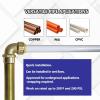 imageHQMPC 34quot Pex Fittings No Lead Female PushFit Elbow 90Degree PEX Fitting 34quot 90 Degree Elbow PushtoConnect Plumbing Fitting for Copper PEX CPVC 6pcs 34quot 6