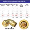 imageHQMPC 34quot Pex Fittings No Lead Female PushFit Elbow 90Degree PEX Fitting 34quot 90 Degree Elbow PushtoConnect Plumbing Fitting for Copper PEX CPVC 6pcs 34quot 6