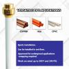 imageHQMPC 34quot Push Fit PEX End Cap PushtoConnect Brass Plumbing Fittings No Lead Brass Plumbing Fittings with Disconnect Clip for Copper CPVC 2Pcs12