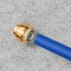 imageHQMPC 34quot Push Fit PEX End Cap PushtoConnect Brass Plumbing Fittings No Lead Brass Plumbing Fittings with Disconnect Clip for Copper CPVC 2Pcs2