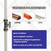 imageHQMPC Angle Stop Valve 12quot Ptc x 12quot No Lead Compression Push Fit Angle Shut Off Water Valve with Disconnect Clip PushtoConnect PEX Copper CPVC 2Pcs 2