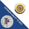 imageHQMPC Angle Stop Valve 12quot Ptc x 12quot No Lead Compression Push Fit Angle Shut Off Water Valve with Disconnect Clip PushtoConnect PEX Copper CPVC 2Pcs 6