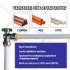 imageHQMPC Angle Stop Valve 12quot Ptc x 12quot No Lead Compression Push Fit Angle Shut Off Water Valve with Disconnect Clip PushtoConnect PEX Copper CPVC 2Pcs 6