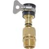 imageHQMPC Bathroom Quick Connect Faucet Adapter Faucet Adapter Kitchen Sink Faucet Adapter to Garden Hose Dishwasher Snap Coupling Adapter 06quot ID083quot ID 2PCs Clamp Nipples and 2 PCs Quick Couplings