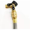 imageHQMPC Brass Garden Hose Connectors Double Female Swivel Hose Connectors Garden Hose Adapters 34 Inch GHT Brass Connector 4 PiecesHEX 4 SETS