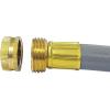 imageHQMPC Garden Hose Cap with Washer Brass Hose End Garden Hose Connector Brass Caps 34quot NH 6Pcs Garden Hose Female Fitting Caps6 PCS