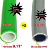 imageHQMPC Garden Hose Garden Water Hose 58quotID 30 ft Durable PVC Non Kinking Heavy Water Hose with Brass Hose Fittings 58quotIDx3030 FEET20 Feet