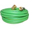 imageHQMPC Garden Hose Garden Water Hose 58quotID 30 ft Durable PVC Non Kinking Heavy Water Hose with Brass Hose Fittings 58quotIDx3030 FEET30 FEET