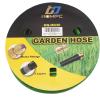 imageHQMPC Garden Hose Garden Water Hose 58quotID 30 ft Durable PVC Non Kinking Heavy Water Hose with Brass Hose Fittings 58quotIDx3030 FEET30 FEET