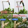 imageHQMPC Garden Hose Garden Water Hose 58quotID 30 ft Durable PVC Non Kinking Heavy Water Hose with Brass Hose Fittings 58quotIDx3030 FEET50 Feet