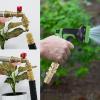 imageHQMPC Garden Hose Quick Connect Solid Brass Quick Connector Garden Hose Fitting Water Hose Connectors 34 inch GHT 4Sets3 Sets