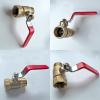 imageHQMPC Garden Hose Shut Off Valve Ball Valve 34quot GHT Water Hose Shut Turn Off Valve Heavy Duty Hose On Off Valve Brass Shut Off Valve Hose Ball Valve 1Pc Long HandleL Valve 2Pcs