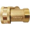 imageHQMPC Garden Hose Shut Off Valve Ball Valve 34quot GHT Water Hose Shut Turn Off Valve Heavy Duty Hose On Off Valve Brass Shut Off Valve Hose Ball Valve 1Pc Long HandleT Valve 2Sets