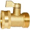 imageHQMPC Garden Hose Shut Off Valve Ball Valve 34quot GHT Water Hose Shut Turn Off Valve Heavy Duty Hose On Off Valve Brass Shut Off Valve Hose Ball Valve 1Pc Long HandleT Valve 4Sets