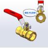 imageHQMPC Garden Hose Shut Off Valve Ball Valve 34quot GHT Water Hose Shut Turn Off Valve Heavy Duty Hose On Off Valve Brass Shut Off Valve Hose Ball Valve 1Pc Long HandleL Valve 1Pc