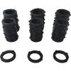 imageHQMPC Hose Seals Garden Hose Gasket Seal Hose Connector Gaskets O Ring 30Pcs for Leak ProofBlack