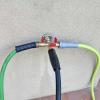 imageHQMPC Hose Splitter  HeavyDuty Brass Garden Faucet Connector Garden Hose Splitter 4 Way 34quot GHT Thread Red Handle3 Way Hose Splitter