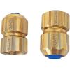 imageHQMPC Lead Free Hose Quick Connect Garden Hose Connectors Water Hose Connectors GHT 34quot Another Side for 58quot Hose Push in 4PCS