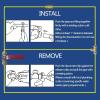 imageHQMPC Pex Ball Valve PushFit Full Port Ball Valves Push Water Shut Off Valve Plumbing Push In Ball Shut off PushtoConnect PEX Copper CPVC 12quotx12quot 12Pack