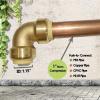 imageHQMPC Pex Fititng 34quot Pex Elbow PushFit Elbow 90Degree PEX Fitting 34quot 90 Degree ElbowPushtoConnect Plumbing Fitting for Copper PEX CPVC 6pcs 34quot1 Inch