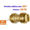 imageHQMPC Pex Fititng 34quot Pex Elbow PushFit Elbow 90Degree PEX Fitting 34quot 90 Degree ElbowPushtoConnect Plumbing Fitting for Copper PEX CPVC 6pcs 34quot05 Inch