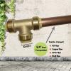imageHQMPC Pex Fititng 34quot Pex Elbow PushFit Elbow 90Degree PEX Fitting 34quot 90 Degree ElbowPushtoConnect Plumbing Fitting for Copper PEX CPVC 6pcs 34quot075 Inch