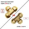 imageHQMPC Pex Fititng 34quot Pex Elbow PushFit Elbow 90Degree PEX Fitting 34quot 90 Degree ElbowPushtoConnect Plumbing Fitting for Copper PEX CPVC 6pcs 34quot05 Inch