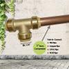 imageHQMPC Pex Fititng 34quot Pex Elbow PushFit Elbow 90Degree PEX Fitting 34quot 90 Degree ElbowPushtoConnect Plumbing Fitting for Copper PEX CPVC 6pcs 34quot1 Inch