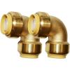 imageHQMPC Pex Fititng 34quot Pex Elbow PushFit Elbow 90Degree PEX Fitting 34quot 90 Degree ElbowPushtoConnect Plumbing Fitting for Copper PEX CPVC 6pcs 34quot05 Inch