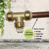 imageHQMPC Pex Fititng 34quot Pex Elbow PushFit Elbow 90Degree PEX Fitting 34quot 90 Degree ElbowPushtoConnect Plumbing Fitting for Copper PEX CPVC 6pcs 34quot05 Inch