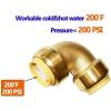 imageHQMPC Pex Fititng 34quot Pex Elbow PushFit Elbow 90Degree PEX Fitting 34quot 90 Degree ElbowPushtoConnect Plumbing Fitting for Copper PEX CPVC 6pcs 34quot1 Inch