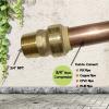 imageHQMPC Pex Fititng 34quot Pex Elbow PushFit Elbow 90Degree PEX Fitting 34quot 90 Degree ElbowPushtoConnect Plumbing Fitting for Copper PEX CPVC 6pcs 34quot075 Inch