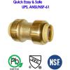 imageHQMPC Pex Fititng 34quot Pex Elbow PushFit Elbow 90Degree PEX Fitting 34quot 90 Degree ElbowPushtoConnect Plumbing Fitting for Copper PEX CPVC 6pcs 34quot05 Inch