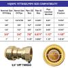 imageHQMPC Push Fitting Straight Coupling with Union 34quotX34quot 6Pcs PushtoConnect Plumbing Fitting for Copper PEX CPVC 6pcs 34quot2