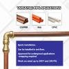 imageHQMPC Push Fitting Straight Coupling with Union 34quotX34quot 6Pcs PushtoConnect Plumbing Fitting for Copper PEX CPVC 6pcs 34quot6