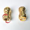 imageHQMPC Push Fitting Straight Coupling with Union 34quotX34quot 6Pcs PushtoConnect Plumbing Fitting for Copper PEX CPVC 6pcs 34quot6