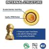 imageHQMPC Push Fitting Straight Coupling with Union 34quotX34quot 6Pcs PushtoConnect Plumbing Fitting for Copper PEX CPVC 6pcs 34quot6