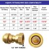 imageHQMPC Push Fitting Straight Coupling with Union 34quotX34quot 6Pcs PushtoConnect Plumbing Fitting for Copper PEX CPVC 6pcs 34quot6