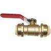 imageHQMPC PushFit Full Port Ball Valve Pex Pushed Ball Valve Water Shut Off Valve Plubing Pex Push In Ball Valves PushtoConnect PEX Copper CPVC 34quotx34quot 1 Pack1