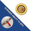 imageHQMPC PushFit Full Port Ball Valve Pex Pushed Ball Valve Water Shut Off Valve Plubing Pex Push In Ball Valves PushtoConnect PEX Copper CPVC 34quotx34quot 1 Pack1