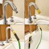 imageHQMPC Sink To Hose Faucet Adapter Faucet To Hose Adapter Kitchen Snap Adapter Washing Machine Quick ConnectChrome Nipple Male 151627 And Female 556427 To Male 34quot GHT Quick Coupler 2 Sets