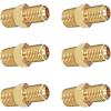 imageHQMPC Flare Fittings Gas Fitting Brass Tube Fittings 38quotFlared 12quotNPT Flared Connector Gas Adapter Union Brass Tube Coupler Pipe Flare Fitting6