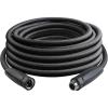 imageHQMPC Garden Hose 58quotIDx30 Hose Stiff And Rigid Light Weight Durable Non Kinking Water Hose Female Brass Hose Fittings 30 FEET Black