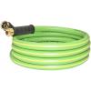imageHQMPC Garden Hose Garden Water Hose 58quotID 30 ft Durable PVC Non Kinking Heavy Water Hose with Brass Hose Fittings 58quotIDx3030 FEET10 Feet