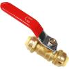 imageHQMPC PushFit Full Port Ball Valve Pex Pushed Ball Valve Water Shut Off Valve Plubing Pex Push In Ball Valves PushtoConnect PEX Copper CPVC 34quotx34quot 1 Pack1