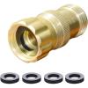 imageRV Water Pressure Regulator Water Pressure Regulator Valve For CamperTrailer Protect RV Plumbing And Hose From High Pressure Water 4050PSI 1PC