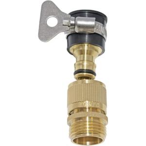 imageHQMPC Faucet Adapter Bathroom Quick Connect Faucet Adapter Kitchen Sink Faucet Adapter to Garden Hose Dishwasher Snap Coupling Adapter 06quot ID083quot ID 1PC Clamp Nipple and 1 PC Quick Coupling