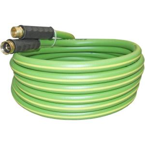 imageHQMPC Garden Hose Garden Water Hose 58quotID 30 ft Durable PVC Non Kinking Heavy Water Hose with Brass Hose Fittings 58quotIDx3030 FEET20 Feet