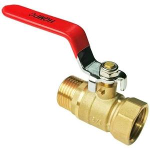 imageHQMPC Garden Hose Shut Off Valve Ball Valve 34quot GHT Water Hose Shut Turn Off Valve Heavy Duty Hose On Off Valve Brass Shut Off Valve Hose Ball Valve 1Pc Long HandleL Valve 1Pc